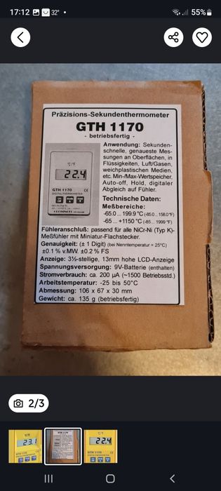Termometru digital Greisinger
