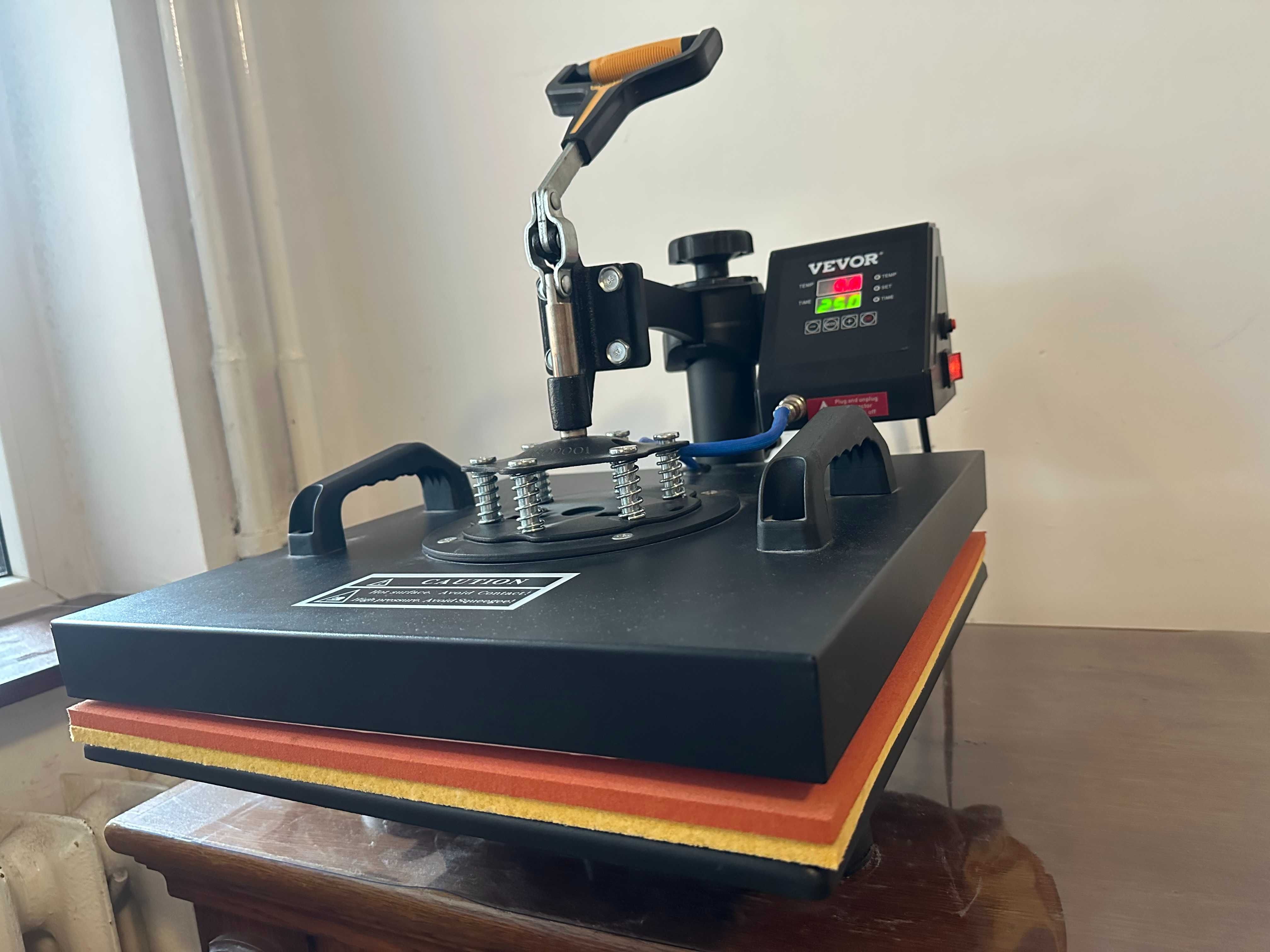 Presă termică 8 în 1 multifuncțională – 38x38 cm - VEVOR