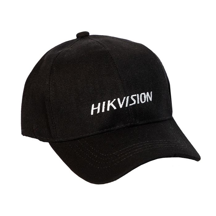 Кепка чёрная hikvision