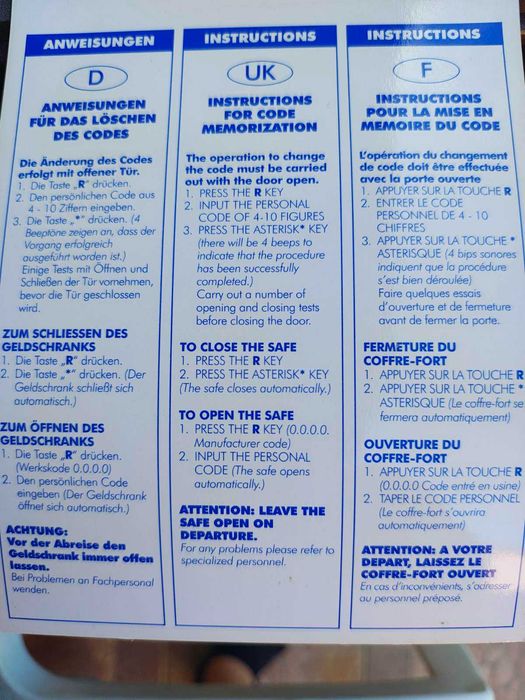 Домашен сейф-каса