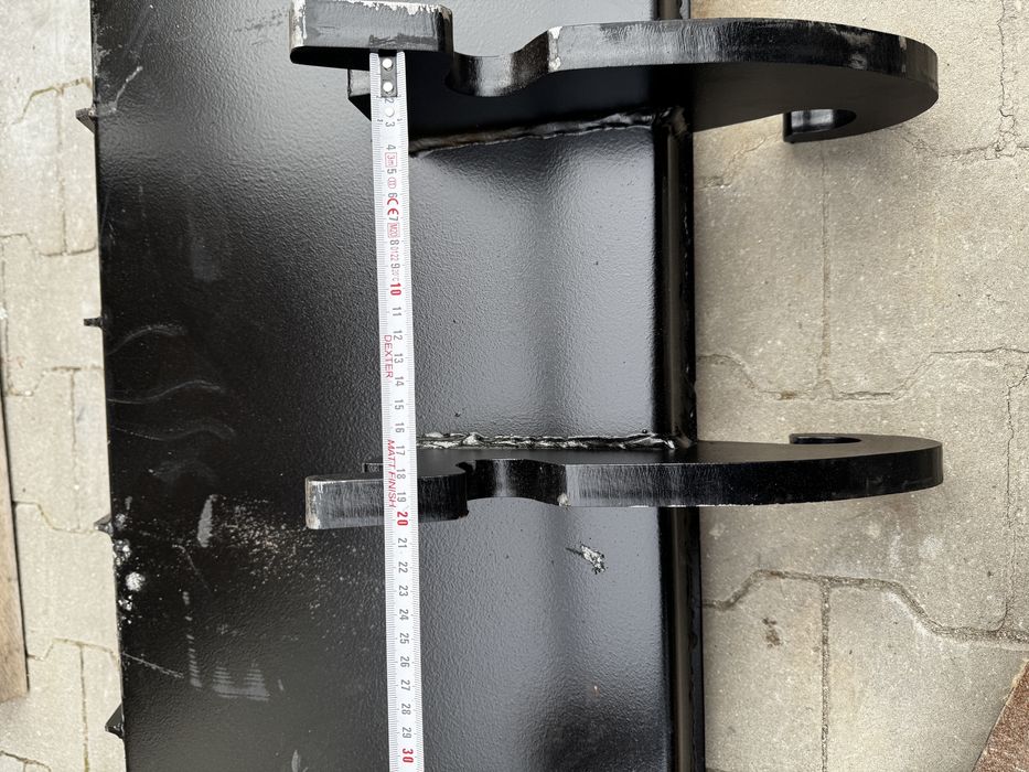 Lama de curatat pt excavator prindere rapida 1 m utilaje