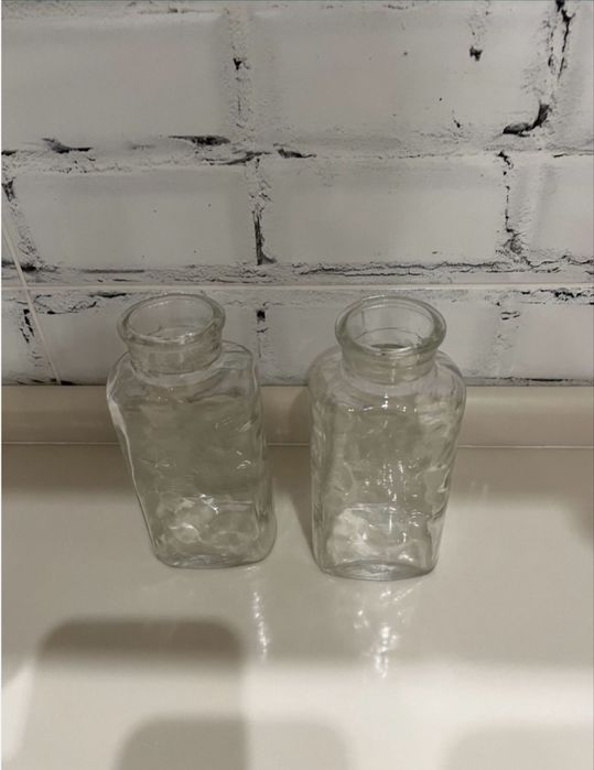 Ваза 14,5 см  дутое стекло