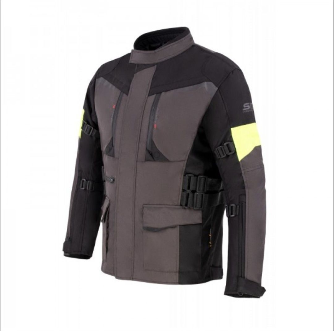 Geaca moto textil SM Highland 2 Gray, marimea M, L, XL, 2XL, 3XL Noua!