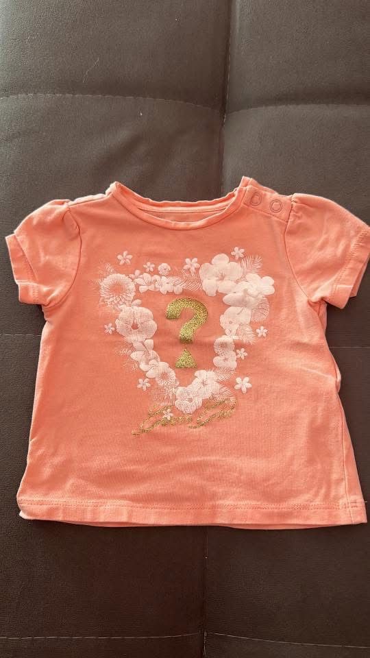 Оригинални тениски Guess 3-6 месеца