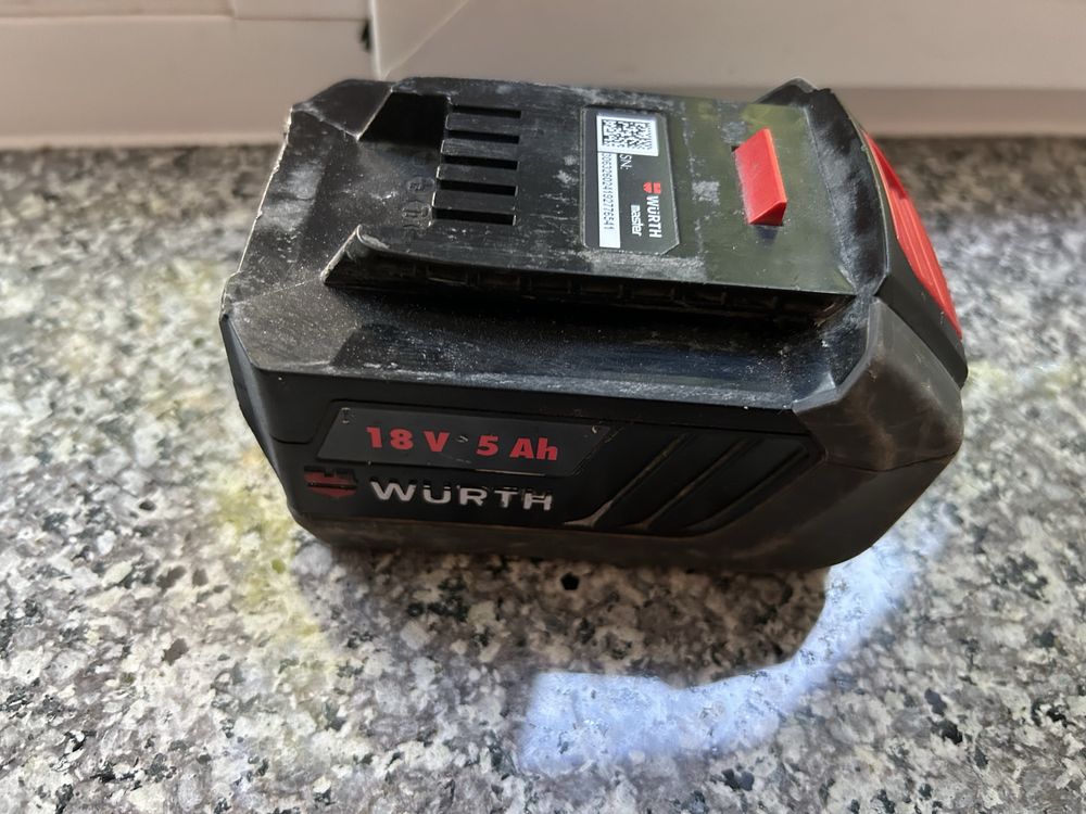 Батерия Wurth 5ah 18v