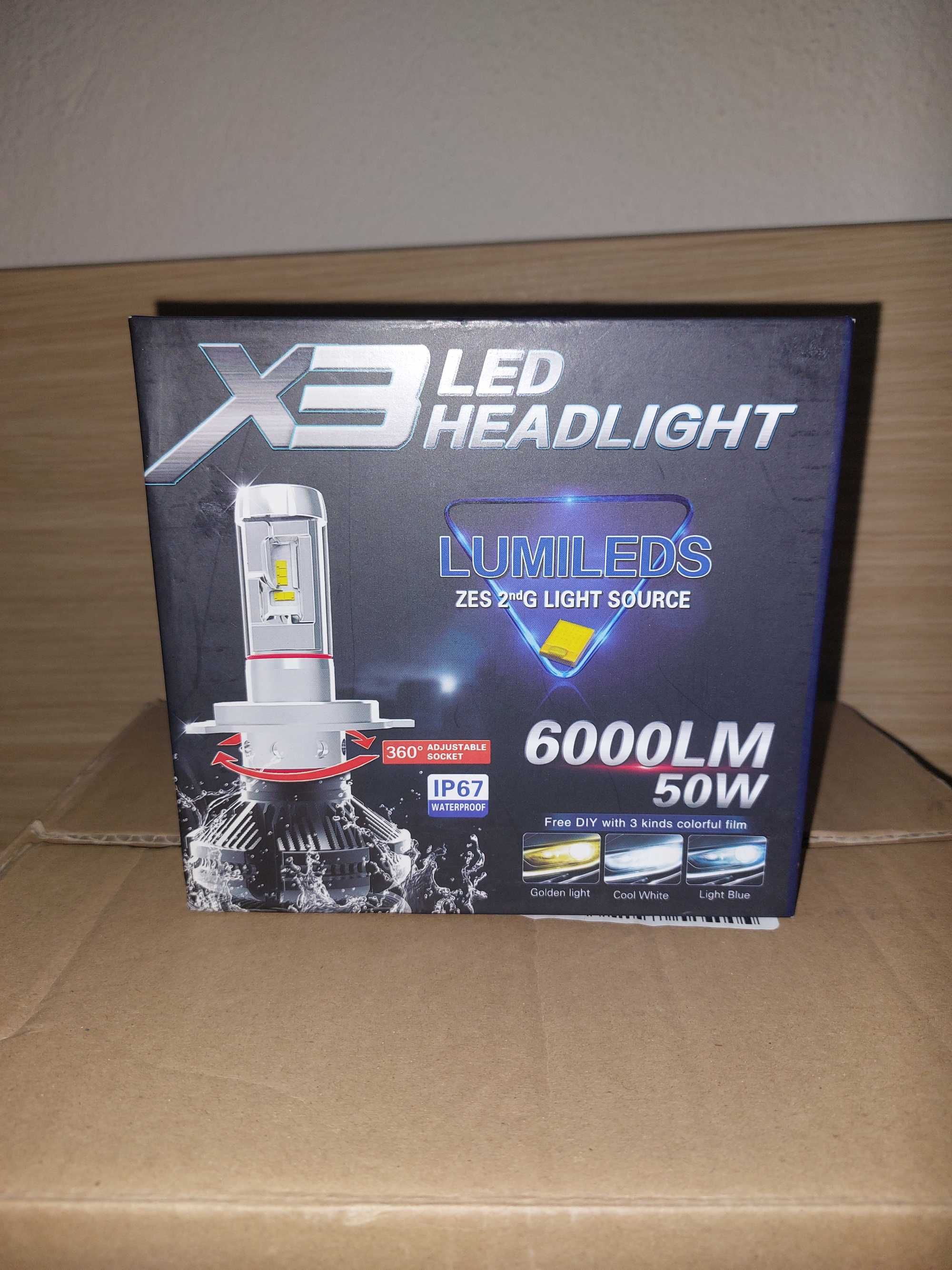 Радиаторни X3 ZES GEN2 LED Крушки 50W, 360 Градуса