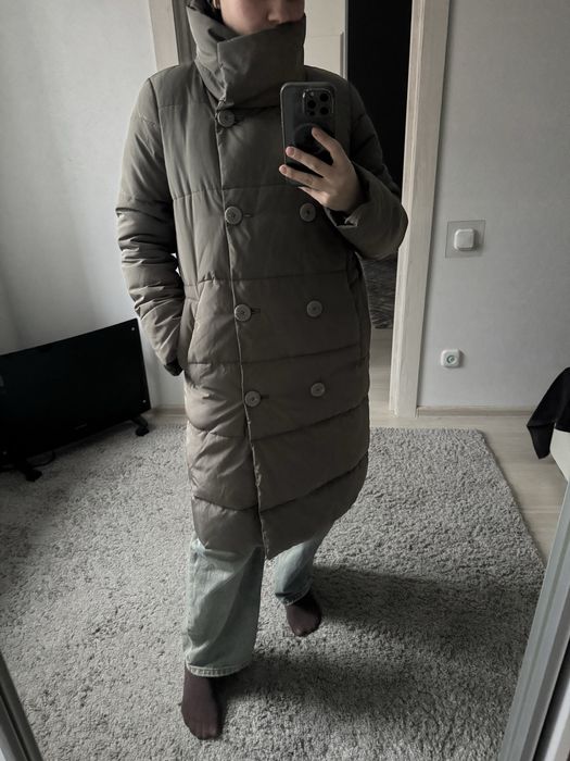 Зимний пуховик размер M-L