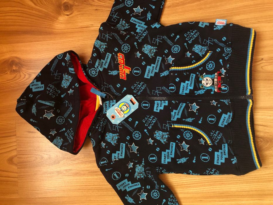 Ватиран плътен суичър, р-р 2г