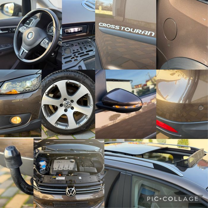 Vw Touran Cross • 2013 2.0D • Mokka Brown • Panoramic Led Xenon