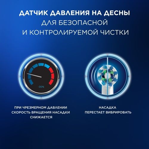 Электрическая зубная щетка Oral B Series1 с футляром