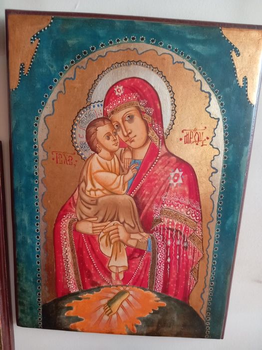 Icoane pe foita de aur