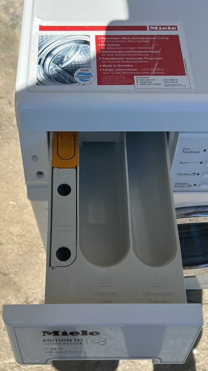 Пералня Miele Edition 111 | W5873 | 8 kg | A+++ | 1600 оборота