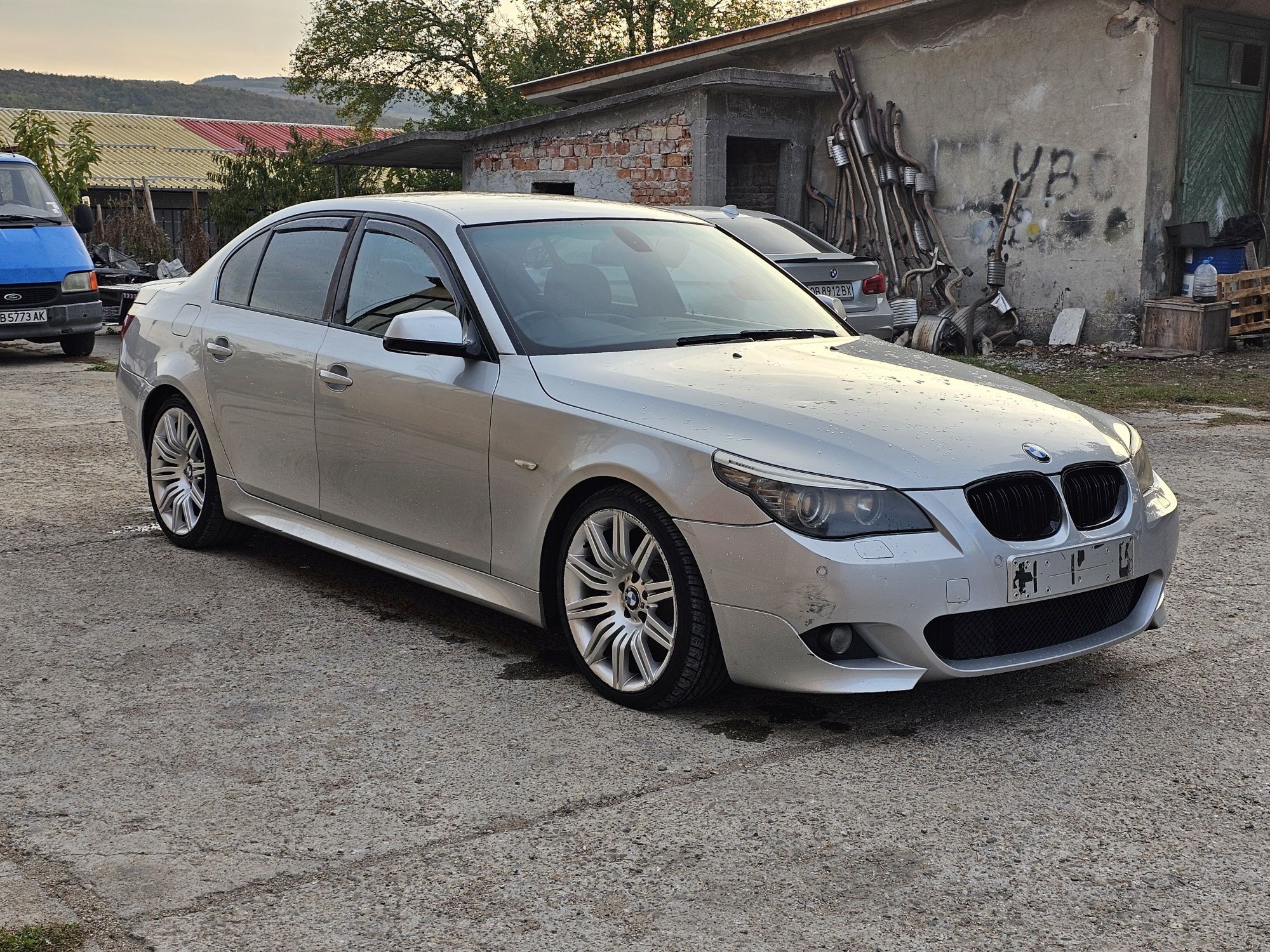 Бмв е60 м пакет на части 197 кс 525д 525d bmw m paket