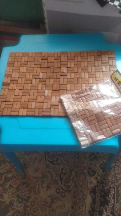 Коврик Бамбук Деревянная подставка под горячее