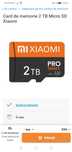 Card memorie Xiaomi de 2TB cu adaptor inclus