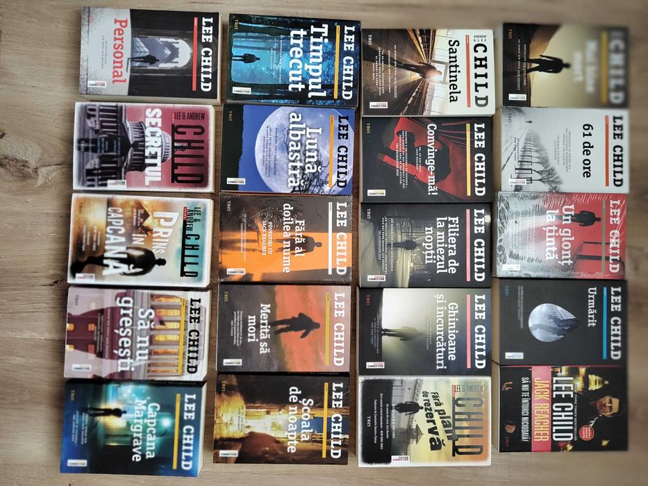 Lee Child - 21 romane thriller