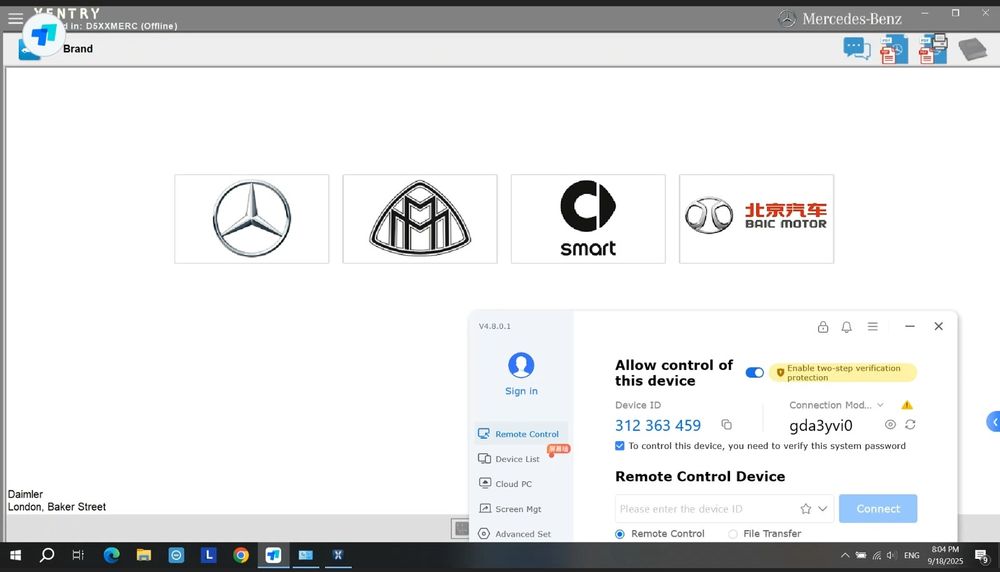 Лаптоп Lenovo Y50-70 с Xentry i Vediamo