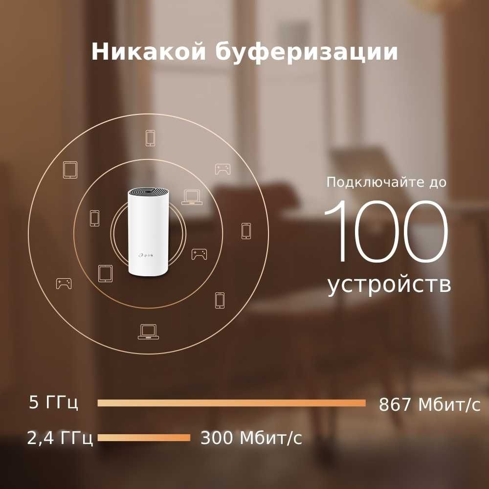 Wi-Fi Роутер AC1200 TP-link  Deco E4(1-Pack)