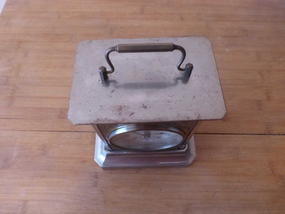 Немски настолен часовник с латерна JUNGHANS Юнгханс D.R.G.M. Жокер