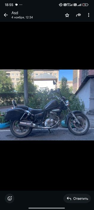 Продам мотоцикл Сузуки gz125