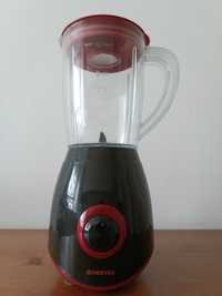 Blender VORTEX VO4006, 1.5l, 600W, 2 trepte viteza, Negru/Rosu ca NOU