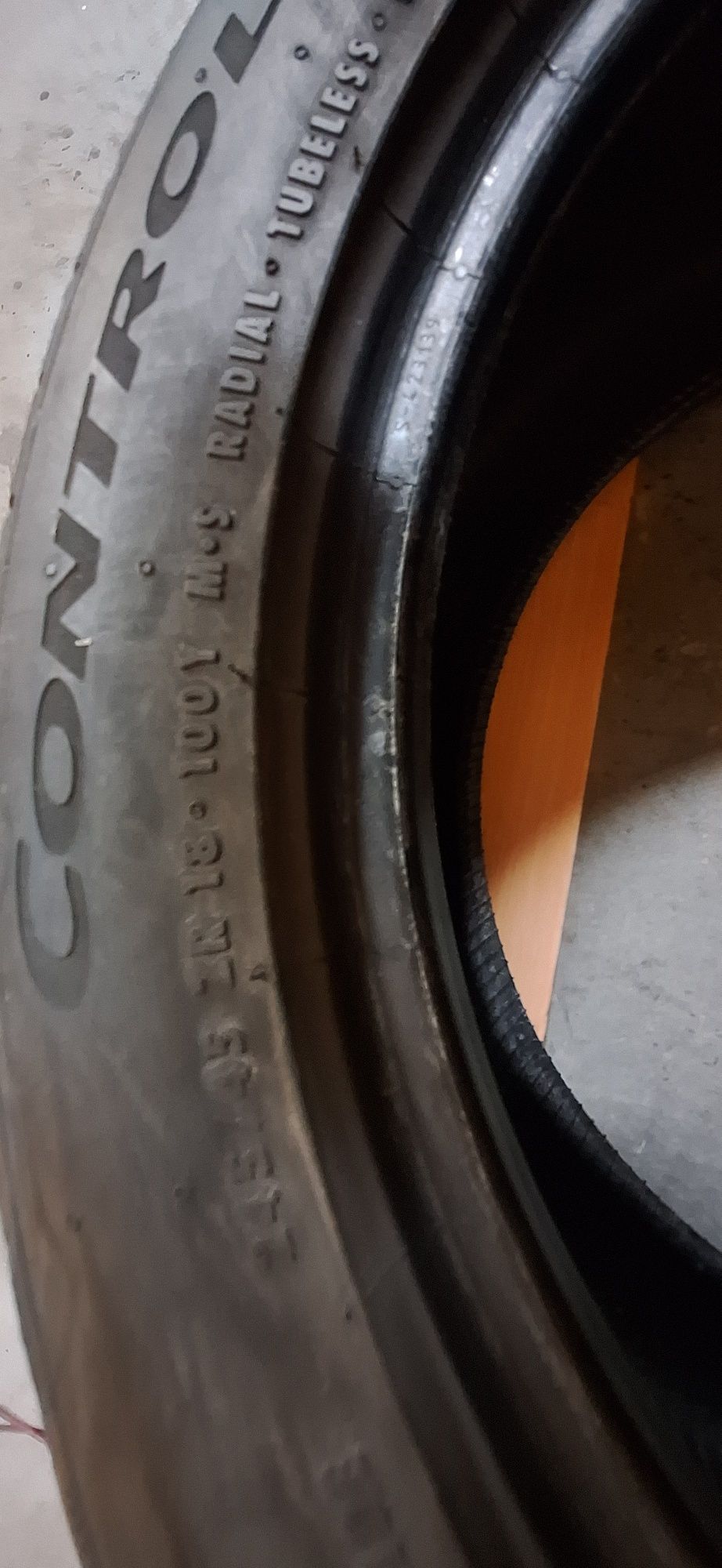 DOT4022! 2 бр 245 45 18 Continenta controlcontactl