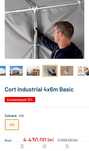 Cort industrial pentru evenimente sau depozitare