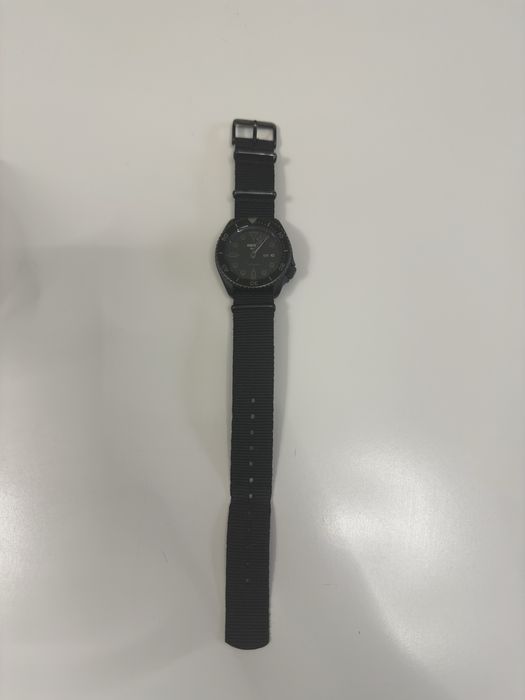 Seiko 5 Sports Blackout Nylon Strap 4R36-07G0