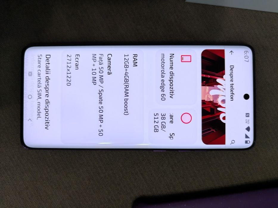 Motorola edge 60 pro nou