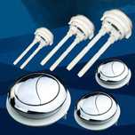 Buton universal rezervor toaleta/WC 38 mm, spalare cu doua volume