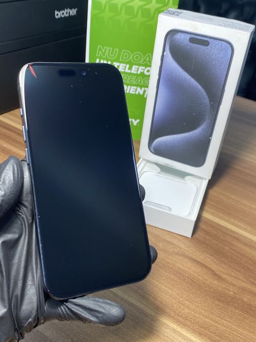 iPhone 15 Pro • 128 GB • Blue Titanium