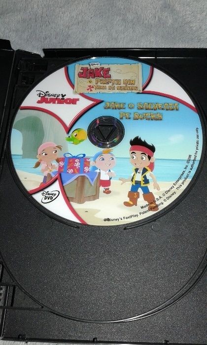 Jake si Piratii din Tara de Nicaieri-5 DVD desene animate