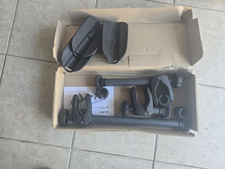 Suport Auto Peruzzo Pure Instinct 708/3 cu montare pe carligul de remo