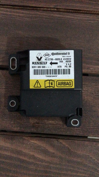 Calculator airbag Dacia Duster cod 8201 385 569