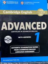 Cambridge English: Advanced 1 (with Answers and 2x Audio CDs)