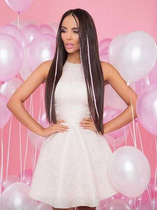 Разкошна рокля в телесен цвят Mon Cher by Ceci Bakalova, размер S