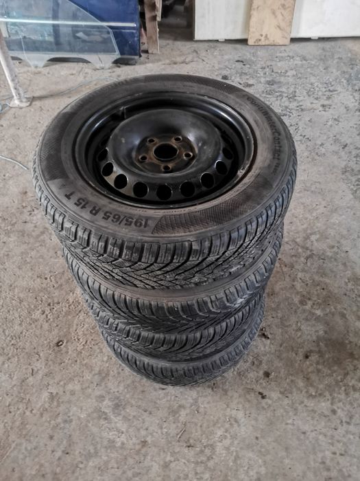 Железни Джанти с Гуми за VW 5x112 /15