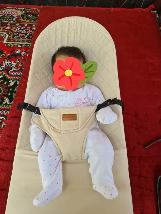 Шезлонг люлка детский