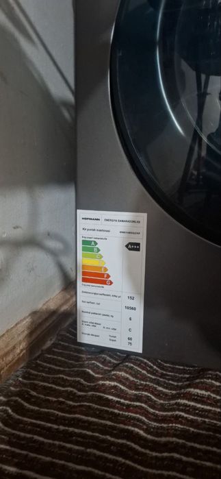 Стиральные машины HOFMANN 6 кг BLDS Invertor Steam Пар