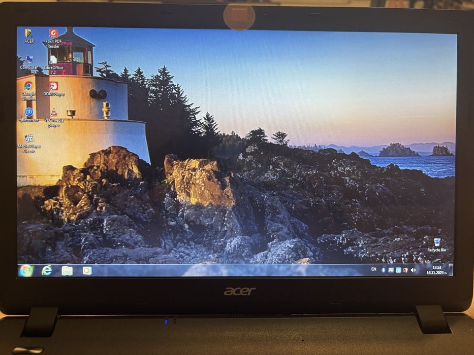 Лап топ Acer Aspire ES1-512-P18V 4GB DDR3 L Memory