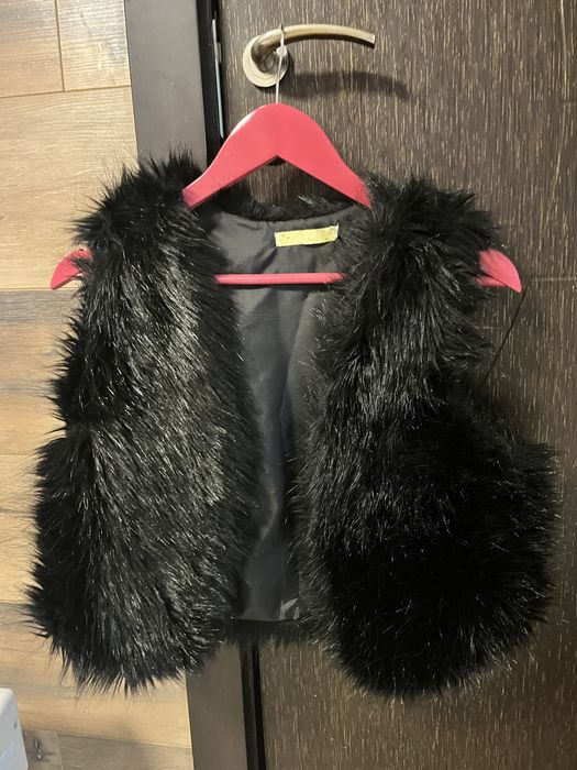 Пухени елеци- черно и кафяво