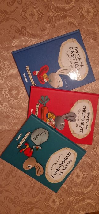 Vand set 3 carti seria MoneyBunney