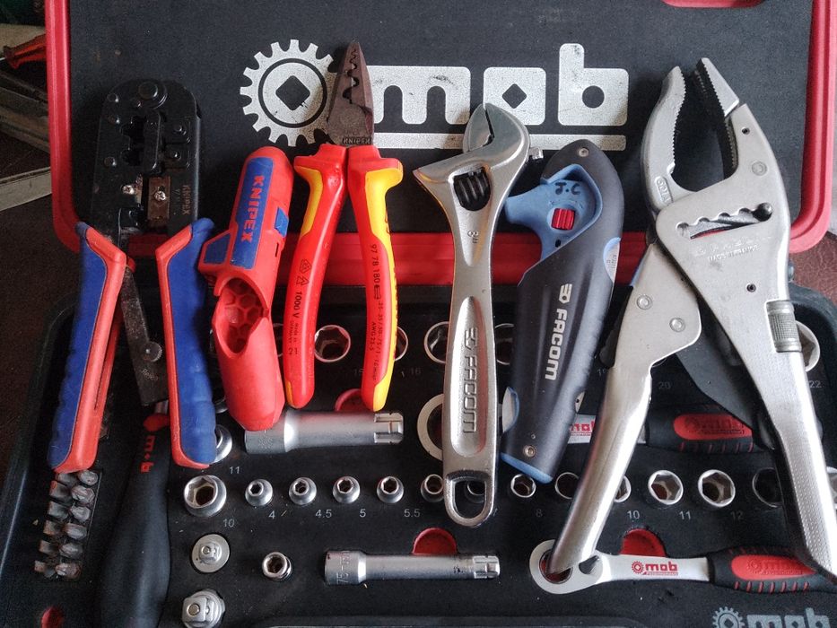 Mob, Facom, Knipex -инструменти