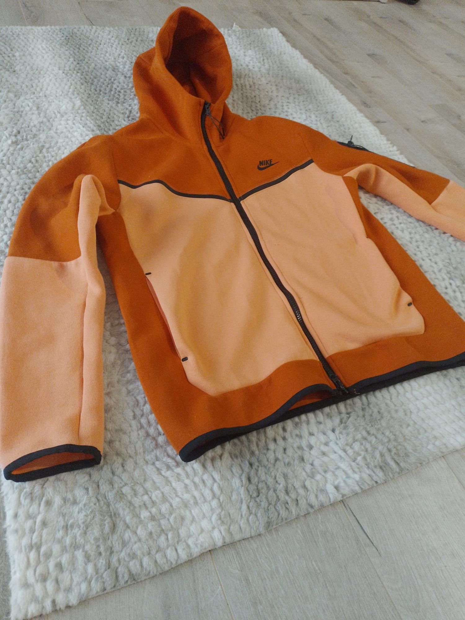 Bluza , Nike Teech Fleece orange