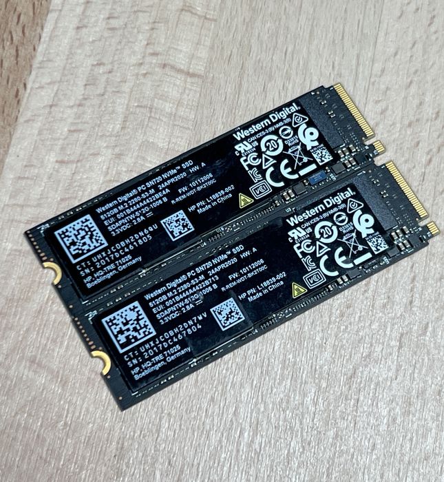 SSD NVMe Western Digital PC SN720 512GB