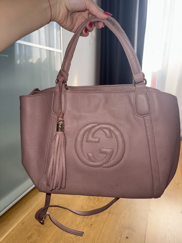 Дамска кожена Чанта Gucci