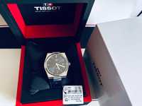 TiSSOT PRX Black 40MM, Curea din Piele, barbati