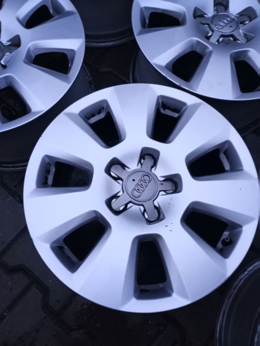 4 jante aliaj 5x112 R16 originale Audi A3 A4 A6,Q2,Q3