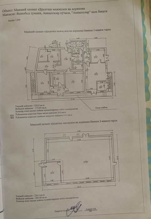 Сдаётся в аренду отдельно стоящая здания. 2 этажное 450 кв.м.