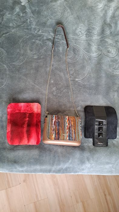 Дамска Дамска чанта O-bag със сменяеми капаци